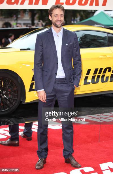 Reid Carolin arrives at the 'Logan Lucky' UK premiere held at Vue West End on August 21, 2017 in London, England.