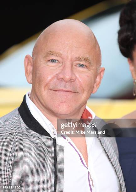 Dominic Littlewood arriving at the 'Logan Lucky' UK premiere held at Vue West End on August 21, 2017 in London, England.