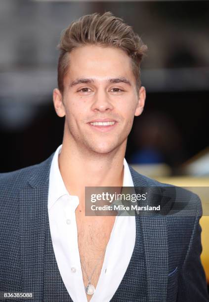 Julius Cowdrey arriving at the 'Logan Lucky' UK premiere held at Vue West End on August 21, 2017 in London, England.