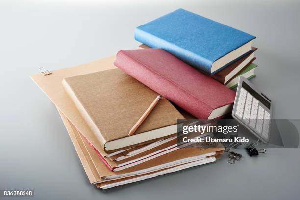 Empty Book Stack 4,508 Blank Book Stack Stock Photos, High-Res Pictures, and Images ...