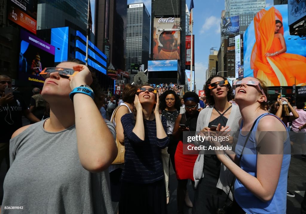 Total solar eclipse in USA