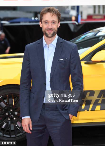 Producer Reid Carolin attends the UK premiere of 'Logan Lucky' at the Vue West End on August 21, 2017 in London, England.