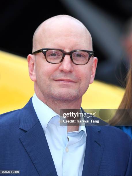 Steven Soderbergh attends the UK premiere of 'Logan Lucky' at the Vue West End on August 21, 2017 in London, England.