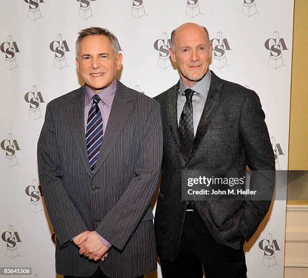 Craig Zadan and Neil Meron attends the Casting Society of America's 24th Annual Artios Awards on November 10, 2008 at the Hyatt Regency Century Plaza...