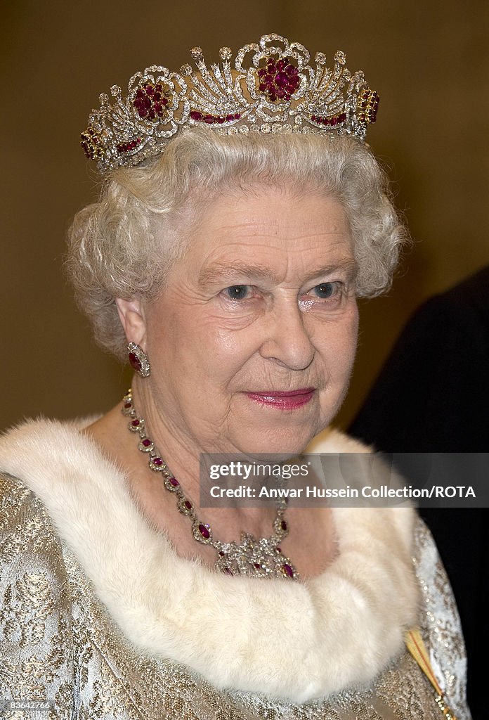 The Queen And The Duke of Edinburgh Arrive In Slovenia