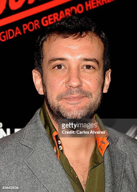 Spanish actor Jose Luis Garcia Perez attends the "Que parezca un accidente" photocall at Palafox cinema on November 11, 2008 in Madrid.