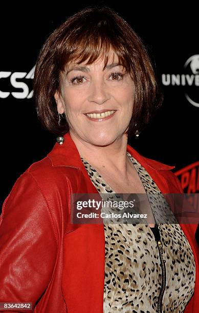 Spanish actress Carmen Maura attends the "Que parezca un accidente" photocall at Palafox cinema on November 11, 2008 in Madrid.