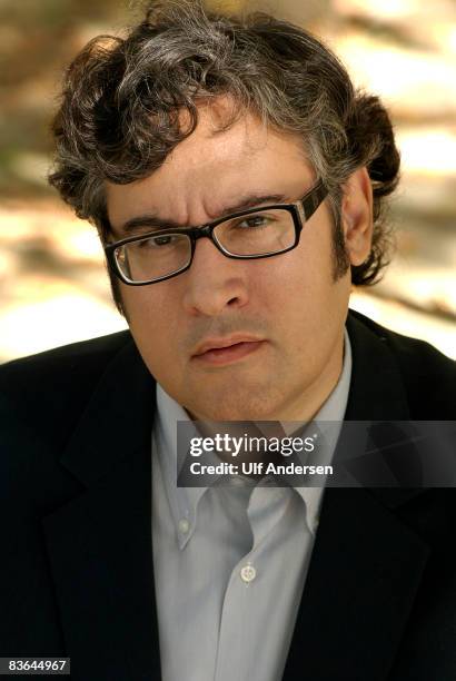 Spanish author Juan Manuel de Prada poses before a public lecture on October 11, 2008 in Bordeaux, France.