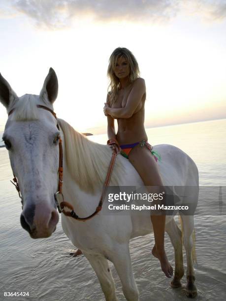 Swimsuit Issue 2007: Model Marisa Miller poses for the 2007 Sports Illustrated swimsuit issue on November 17, 2006 at The Caves in Negril, Jamaica....