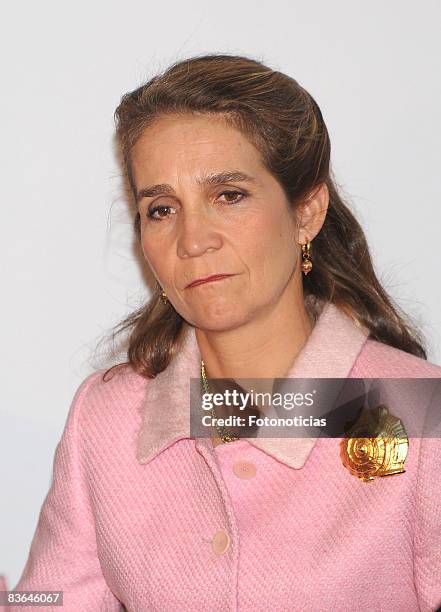 Princess Elena of Spain launches 'Un Juguete, Una Ilusion' christmas campaign on November 11, 2008 in Madrid, Spain.