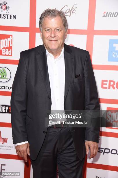 Norbert Haug attends the Sport Bild Award on August 21, 2017 in Hamburg, Germany.