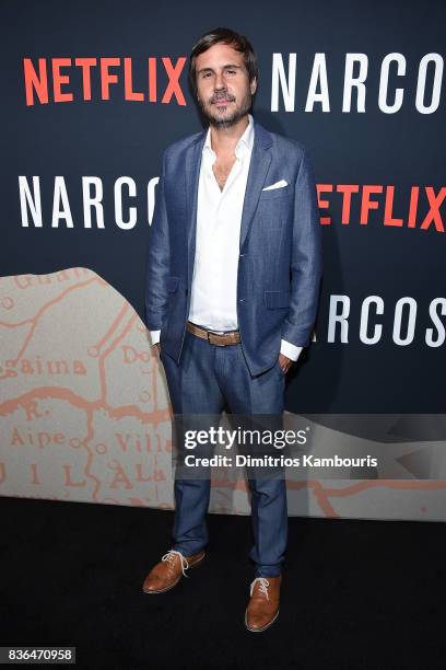 Director Andres Baiz attends the "Narcos" Season 3 New York Screening at AMC Loews Lincoln Square 13 theater on August 21, 2017 in New York City.