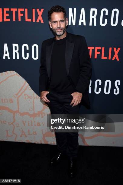 Francisco Denis attends the "Narcos" Season 3 New York Screening at AMC Loews Lincoln Square 13 theater on August 21, 2017 in New York City.