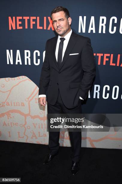 Pepe Rapazote attends the "Narcos" Season 3 New York Screening at AMC Loews Lincoln Square 13 theater on August 21, 2017 in New York City.