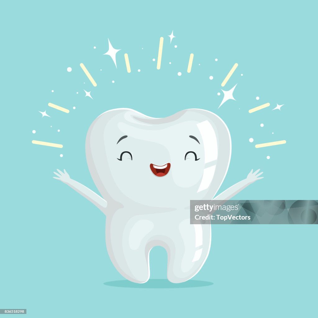 Carácter De Diente Sano Brillante Dibujos Animados Ilustración Del Vector Concepto De Odontología Para Niños Ilustración de stock - Getty Images Carácter De Diente Sano Brillante Dibujos Animados Ilustración Del Vector Concepto De Odontología Para Niños Ilustración de stock - Getty Images