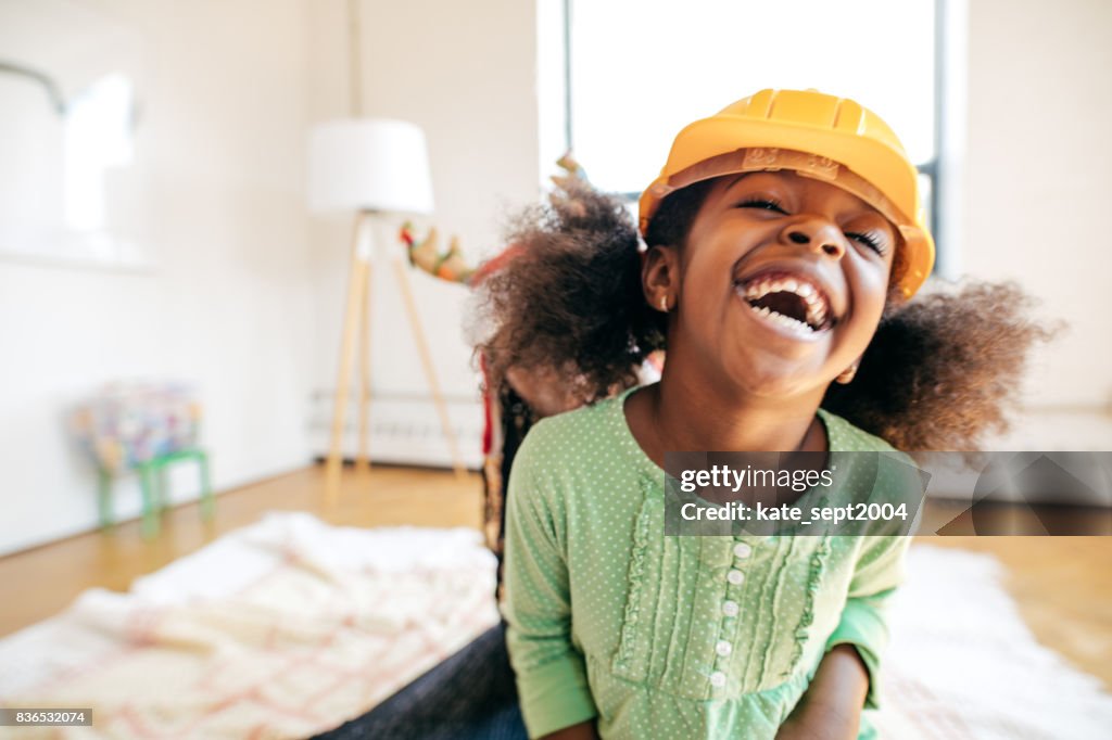 Laughing girl