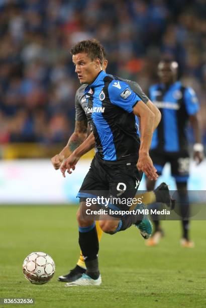 Bruges, Belgium / Uefa EL : Club Brugge v Aek Athens / Jelle VOSSEN / Football Uefa Europa League 2017 - 2018 Play-Offs 1st leg / Picture Vincent Van...