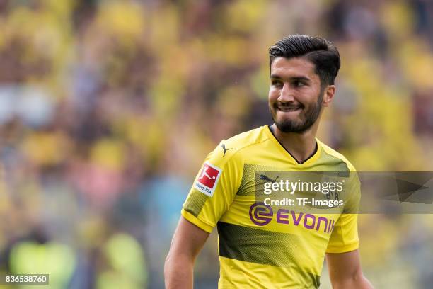 Nuri Sahin of Dortmund looks on during the preseason friendly match between Rot-Weiss Essen and Borussia Dortmund at Stadion Essen on July 11, 2017...