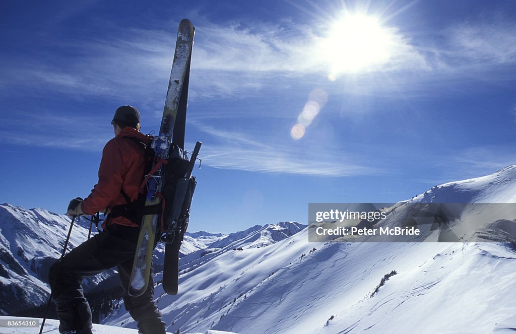 Telemarker Telemarker Hiking High-Res Stock Photo - Getty Images