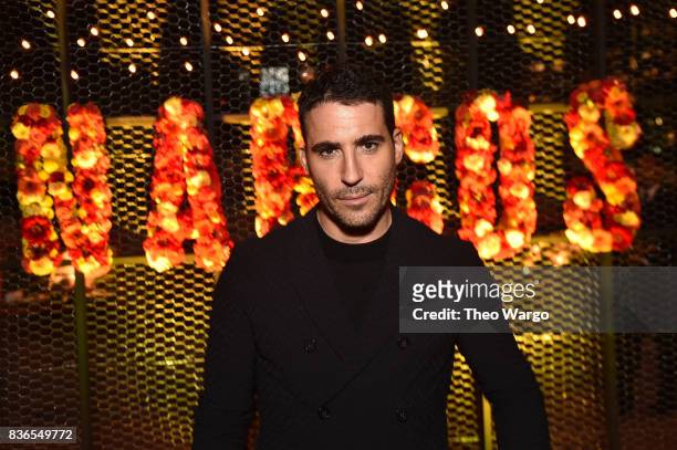 Miguel Angel Silvestre attends the "Narcos" Season 3 New York Screening After party on August 21, 2017 in New York City.