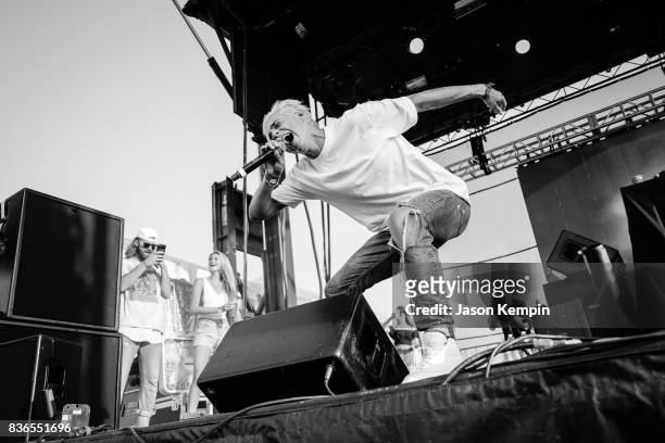 Sammy Adams performs on August 20, 2017 in Wantagh City.