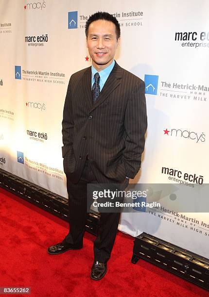 Actor B.D. Wong attends the 2008 Emery Awards at Cipriani on November 11, 2008 in New York City.