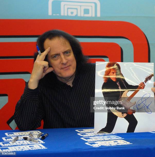 Tommy James promotes his new albums "Live at the Bitter End" and "I Love Christmas" at J&R Music and Computer World on November 11, 2008 in New York...