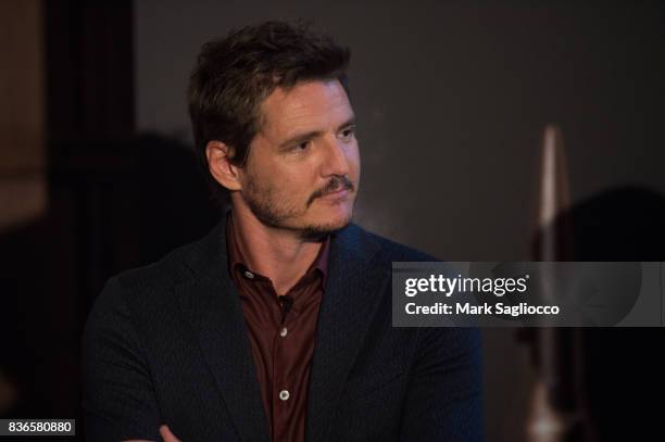 Actor Pedro Pascal attends "Narcos" Season 3 New York Screening Panel Discussion at The Explorer's Club on August 21, 2017 in New York City.