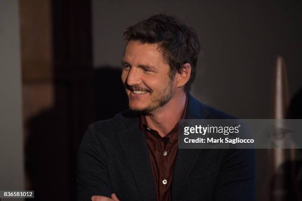 Actor Pedro Pascal attends "Narcos" Season 3 New York Screening Panel Discussion at The Explorer's Club on August 21, 2017 in New York City.