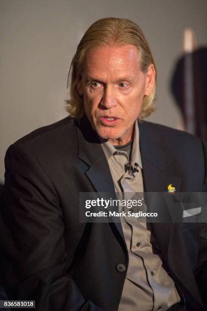 Former DEA Agent Chris Fiestl attends "Narcos" Season 3 New York Screening Panel Discussion at The Explorer's Club on August 21, 2017 in New York...