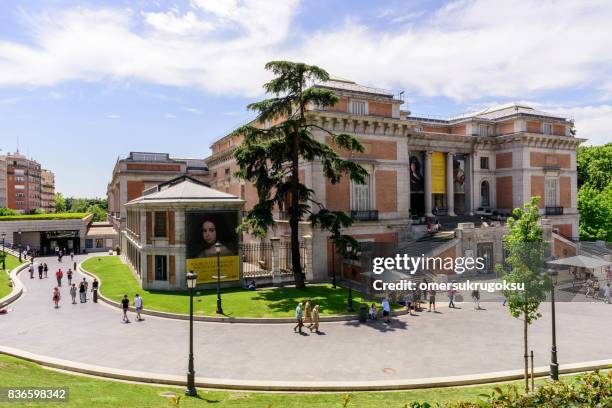 el museo del prado, madrid, españa - el prado museum fotografías e imágenes de stock