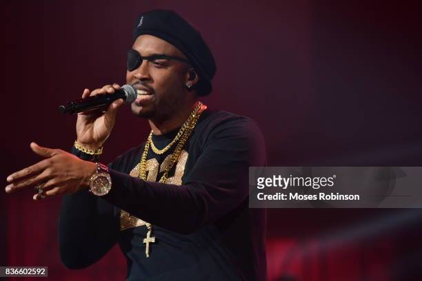 Rapper Montell Jordan performs onstage at the 2017 Black Music Honors at Tennessee Performing Arts Center on August 18, 2017 in Nashville, Tennessee.