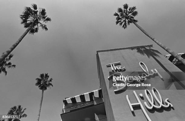The exterior of the famed Beverly Hills Hotel is seen in this 1989 Beverly Hills, California, photo.
