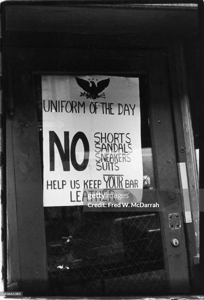 Door Of The Eagle Tavern