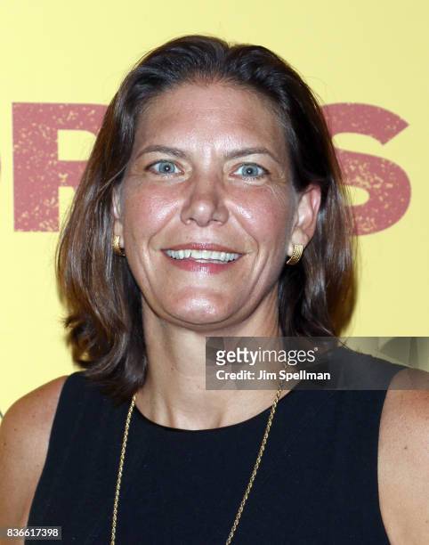 Distribution co-president Andrea Downing attends the "Dolores" New York premiere at The Metrograph on August 21, 2017 in New York City.