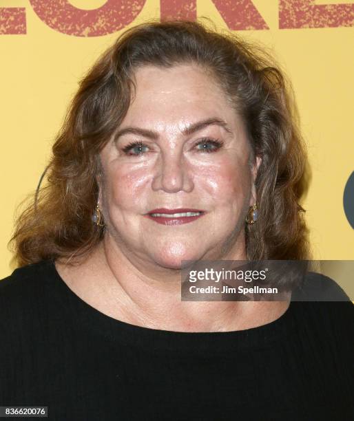 Actress Kathleen Turner attends the "Dolores" New York premiere at The Metrograph on August 21, 2017 in New York City.