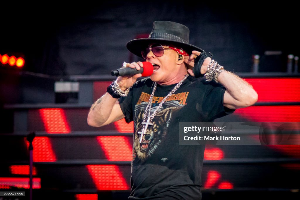 Guns N' Roses Performs At TD Place Stadium