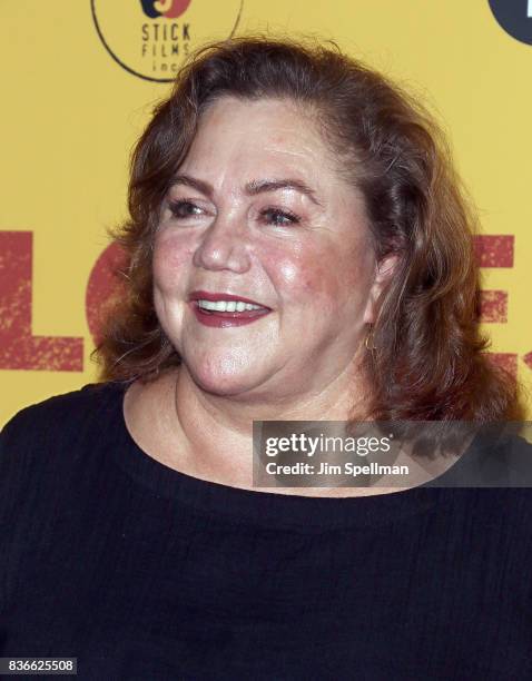 Actress Kathleen Turner attends the "Dolores" New York premiere at The Metrograph on August 21, 2017 in New York City.