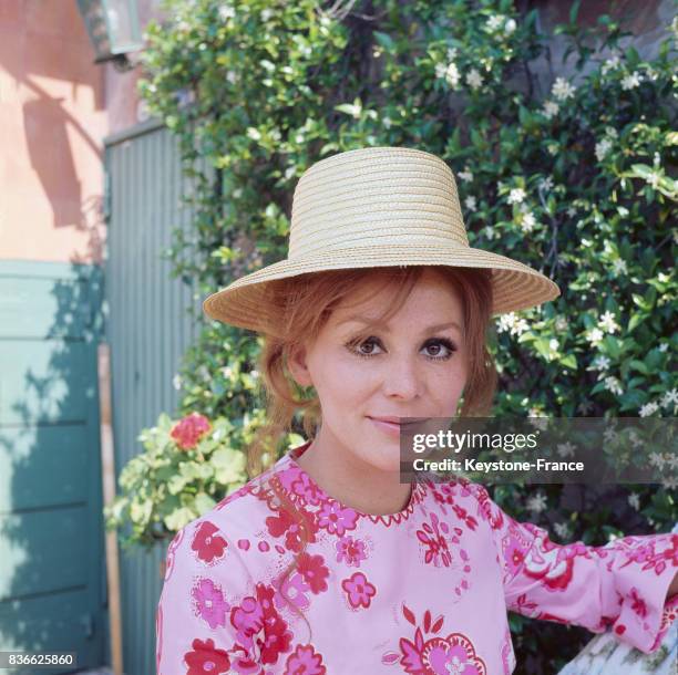 Actrice française, naturalisée américaine Irina Demick.