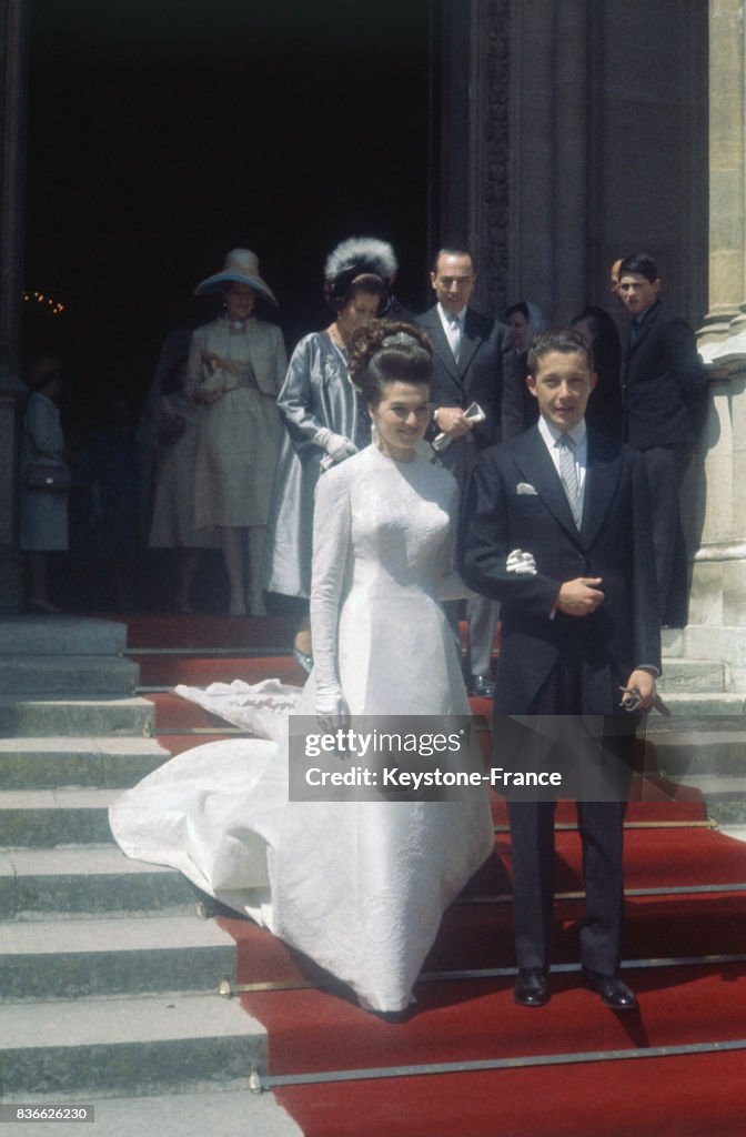 Mariage d'Anne de France et de Carlos de Bourbon, 1965