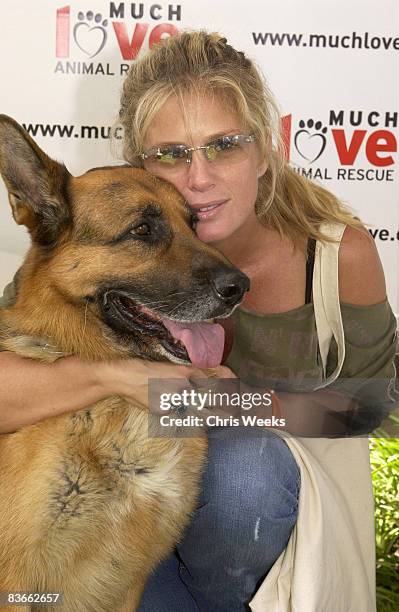 Rachel Hunter at Much Love Animal Rescue