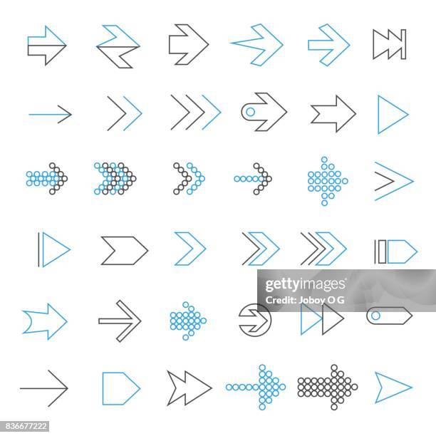 arrow icons - refresh button stock illustrations