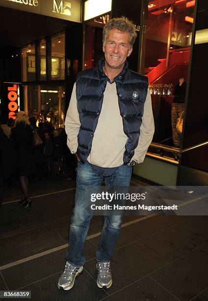 Ex-Formula One driver Christian Danner attends the HEllEAVEN club opening on November 12, 2008 in Munich, Germany.