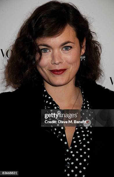 Jasmine Guinness attends the VIP preview of the new Comme Des Garcons collection for H&M, at H&M Regent Street on November 12, 2008 in London,...