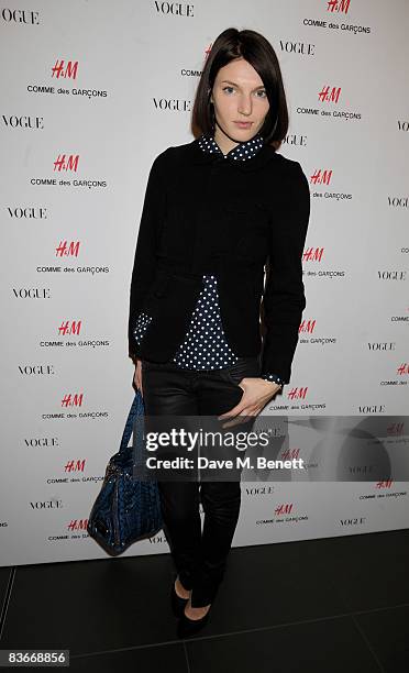 Ben Grimes attends the VIP preview of the new Comme Des Garcons collection for H&M, at H&M Regent Street on November 12, 2008 in London, England.