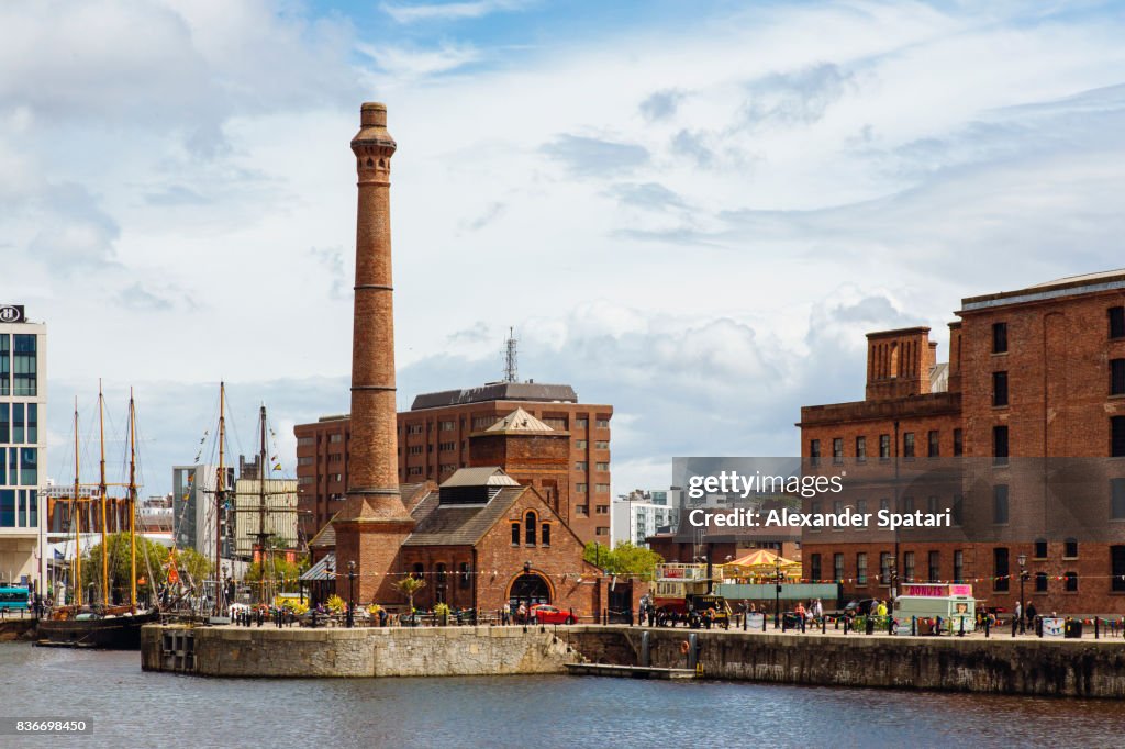 Albert Dock in Liverpool, England, UK