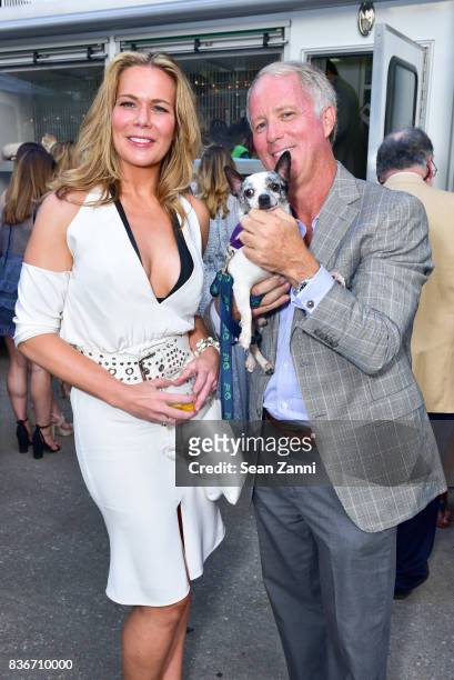 Erin Gibbs and Mark Webb attend ARF's Bow Wow Meow Ball at ARF Adoption Center on August 19, 2017 in Wainscott, NY.