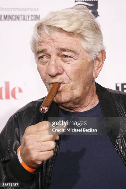 Director Seymour Cassel attends the Opening Night Film Of American Cinematheque - "Gomorrah" at Egyptian Theater on November 11, 2008 in Los Angeles,...