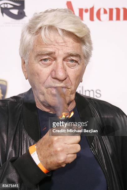 Director Seymour Cassel attends the Opening Night Film Of American Cinematheque - "Gomorrah" at Egyptian Theater on November 11, 2008 in Los Angeles,...