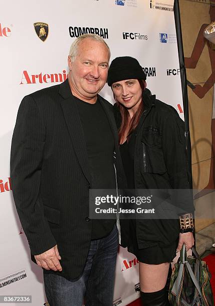 Actor Randy Quaid and Evi Quaid attend the American Cinematheque's screening of Gomorrah sponsored by Artemide and Lamborghini held at The Egyptian...